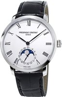 Montre Frederique Constant Homme Manufacture Slimline Moonphase in Acier FC-705WR4S6 - FC-705WR4S6